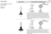 Gambar Qlight QZ18 - TOWER LIGHT MOUNTING BRACKETS PC dari Transavia Utama undefined 2 Tokopedia