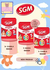 Gambar SGM Eksplor 1+ 3+ dengan IronC Susu Pertumbuhan Rasa Vanilla 900G EXPIRED JUNI 2026 - Vanila 1+ dari vins baby store undefined 1 Tokopedia