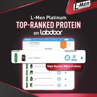 Gambar Terlaris L-Men Platinum Choco Latte 800Gr - Suplemen Olahraga Tinggi Protein dari Retro Chic&#39;s undefined 1 Tokopedia