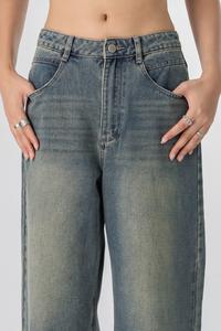 Gambar Young Hungry Free - Celana Wanita - The Low Rise Jeans In Vintage Wash - XL dari Young Hungry Free undefined 2 Tokopedia