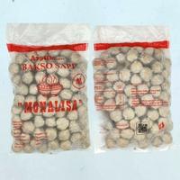 Gambar Bakso Sapi Monalisa M isi 100pcs Bakso Sapi Asli Food dari Danessmart. undefined 1 Tokopedia