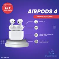 Gambar AIRPODS GEN 4 APPLE (ACTIVE NOISE CANCELLATION) - 4 BASIC INTER dari EVERBEST GADGET undefined 1 Tokopedia