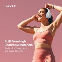 Gambar Havit i62 Wireless BT Headphones Over Ear Stereo - White dari Havit Indonesia Official Store undefined 3 Tokopedia