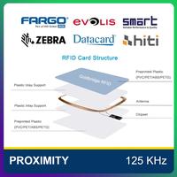 Gambar Kartu RFID 1K ( 125 Khz ) Contactless Card Proximity Fargo Zebra Smart - Polos dari Barcode Store Solutions undefined 3 Tokopedia