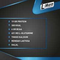 Gambar Terlaris L-Men Gain Mass Chocolate 225Gr dari Retro Chic&#39;s undefined 3 Tokopedia