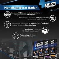 Gambar Terlaris Twin Pack: L-Men Gain Mass Taro 500Gr - Suplemen Olahraga dari Retro Chic&#39;s undefined 3 Tokopedia