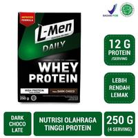 Gambar Terlaris L-Men Whey Daily Dark Chocolate 250G dari Retro Chic&#39;s undefined 1 Tokopedia