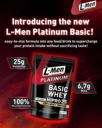 Gambar Terlaris L-Men Platinum Basic Whey Protein Unflavoured 800Gr - 25G Whey Protein dari Retro Chic&#39;s undefined 3 Tokopedia