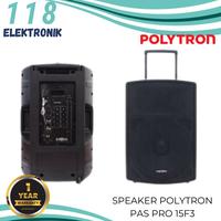 Gambar TERBARU POLYTRON SPEAKER AKTIF PAS PRO 15 F3/PAS PRO15 F3 GARANSI - PAS PRO 15 F3 dari 118 ELEKTRONIK undefined 1 Tokopedia