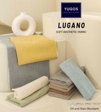 Gambar Lugano Kain Sofa Kursi Baldu Estetik Lembut Water Repellent, Stain, Oil Resistant - Duck Egg dari Yugos Kain Interior undefined 1 Tokopedia