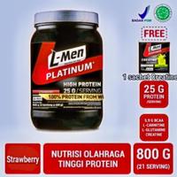 Gambar Terlaris L-Men Platinum Whey Protein - unflavored, tidak ada bonus dari Retro Chic&#39;s undefined 5 Tokopedia