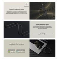 Gambar ADAM elements CABLE MAGNETIC USB C TO C, 240 W, 100 CM, CASA MP 100 - Hitam dari ADAM elements Official Store undefined 4 Tokopedia