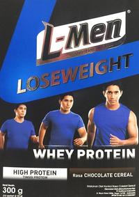 Gambar Terlaris Susu Lmen Loseweight L-Men Whey Protein Chocolate Cereal Coklat 300Gr dari Retro Chic&#39;s undefined 2 Tokopedia