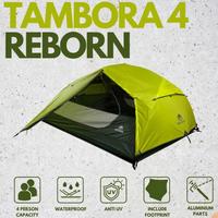 Gambar tenda camping double layer 4 orang frame aloy Bigadventure Tambora 4 - Ungu dari suRXvive Outdoor undefined 1 Tokopedia