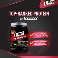 Gambar Terlaris Twin Pack: L-Men Platinum Choco Latte Box (6 Sch) 25Gr Protein/Serving dari Retro Chic&#39;s undefined 5 Tokopedia
