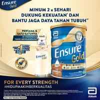 Gambar Ensure Gold HMB Cokelat 800 g - Nutrisi Dewasa Rendah Laktosa dari abqolshop undefined 4 Tokopedia