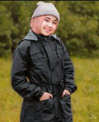 Gambar Jaket Parka Wanita Hoodie Muslimah Terbaru dan murah tahan air dan angin Cocok untuk Naik Motor dan fashion dari ARKAN KU undefined 4 Tokopedia