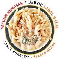 Gambar Ceker Ayam Tanpa Tulang Bersih 1 kg - Vacuum Kemasan & Halal - Frozen Blasting dari anekajaya jogja toko ayam AJ33 undefined 1 Tokopedia