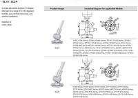 Gambar Qlight SL18 - TOWER LIGHT MOUNTING BRACKETS AL dari Transavia Utama undefined 2 Tokopedia