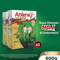Gambar Terlaris Anlene Gold 5X Susu Bubuk Dewasa Cokelat 2 X 600G - Tulang & Sendi dari Tasty Food &amp; Drink undefined 1 Tokopedia