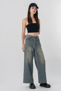 Gambar Young Hungry Free - Celana Wanita - The Low Rise Jeans In Vintage Wash - XL dari Young Hungry Free undefined 4 Tokopedia