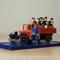 Gambar P R O M O Termurah Action Figure Tintin : Mobil The Police Truck Tintin In America dari JUNS PETSHOP undefined 1 Tokopedia