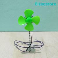 Gambar Turbin Angin Mini Listrik DC 3 LED 1 Warna Generator Dinamo DVD dari Elzaq Tron undefined 3 Tokopedia