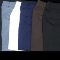 Gambar BARU SERAGAM SEKOLAH CELANA SMP LOSBAN PANJANG BIRU SIZE:25-26-27 s/d 42 - Biru, 25-26 dari Senjja Sore undefined 3 Tokopedia