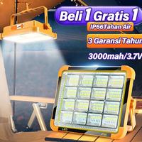 Gambar Ready 【Beli 1 Gratis 1】Lampu Tenaga Surya Outdoor Otomatis Surya Taman 24 Jam LED 1000 Watt Besar Panel Lampu Tenaga Surya Taman Matahari Putih Panel Tahan Air IP67 Pencahayaan Philips Cell Lampu Tenaga Surya Lampu solar Emergency LED - 200W dari Trecy Storea undefined 1 Tokopedia