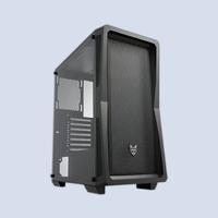 Gambar FSP PC CASE CMT 212A Casing PC Gaming ATX Mid Tower Black dari ALOY COMPUTER PKY undefined 2 Tokopedia