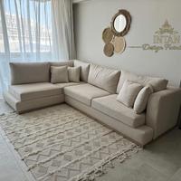 Gambar Sofa L minimalis modern tanpa kaki dari Intandesignfurniture undefined 1 Tokopedia
