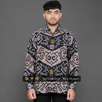 Gambar KEMEJA BAJU BATIK PRIA LAPIS FURING EKSLUSIVE LENGAN PANJANG ARJUNO - Abimanyu Hitam, XL dari Arjuno_batik undefined 4 Tokopedia
