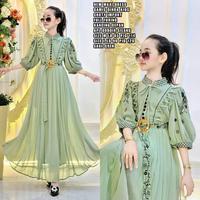 Gambar Dinda Kids Gamis Wanita Anak Terbaru 2024 Elegan Gamis Anak Kekinian Viral Gamis Modern Lebaran Mewah Dress Muslimah Model Baru - Milo, M dari GM Store Id_NEW undefined 4 Tokopedia