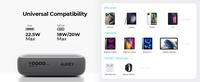Gambar AUKEY Mini Powerbank 10000 mAh 22.5W Fast Charging USB A and C Y-55 - Abu-abu dari aukeysurabaya undefined 4 Tokopedia