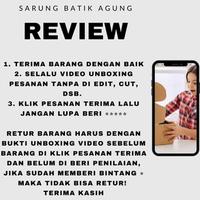 Gambar Sarung Batik Rayon Print Motif Mega Mendung | Irengan dari SARUNG BATIK AGUNG undefined 3 Tokopedia