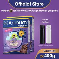 Gambar Ready Stok Anmum Materna Susu Bubuk Cokelat 2X 400G - Susu Ibu Hamil Free Gift Ori - Spatula Silikon dari Baby Stev undefined 3 Tokopedia