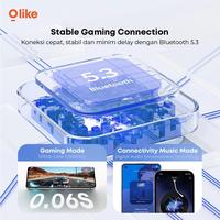 Gambar Olike T203 TWS Mix Wireless Earphone Bluetooth 5.3 Waterproof IPX4 Headset Gaming HD Immersive Audio Bass 30 Hours Play Time Original Garansi Resmi 1 Tahun - Taro dari EF Acc Store undefined 4 Tokopedia