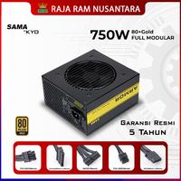 Gambar PSU KYO SAMA ARMOR 750W 80+ Gold Full Modular PSU 750W 80 Gold BLACK dari RAJA RAM NUSANTARA undefined 1 Tokopedia