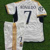 Gambar Jersey REAL MADRID KIDS ANAK Home + NAMESET + PATCH Grade Ori 2023/2024 - Versi Laliga, 16 dari CV YenikaJayaStore undefined 4 Tokopedia
