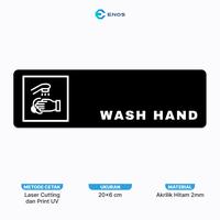 Gambar PAPAN TANDA WC / TOILET CAFE SIGN / PAPAN PENUNJUK AKRILIK - #005 dari enosdigital.id undefined 2 Tokopedia