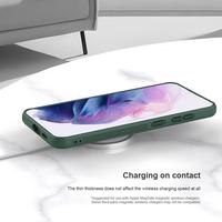 Gambar Case Samsung Galaxy S24 FE Fan Edition Nillkin Frosted Pro Magnetic MagSafe Hybrid Matte Casing - Green dari Unocron Store undefined 3 Tokopedia