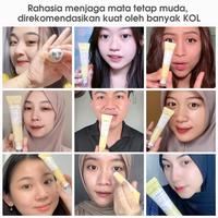 Gambar 【Grosir】ST.TREE Multi Peptides Anti-Wrinkle Eye Cream 15 gr | Serum Perawatan Mata dengan 3D Roller Massager - Krim Mata dengan Niacinamide dan Caffeine untuk Mencerahkan dan Mengurangi Kantung Mata Panda, Menyamarkan Kerutan, Garis Halus - 20pcs dari ST.TREEOfficial undefined 3 Tokopedia