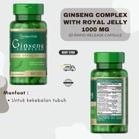 Gambar Puritan Vitamin Suplemen Ginseng Complex with Royal Jelly 1000 mg dari ceritasehatmu undefined 1 Tokopedia