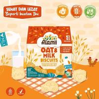 Gambar Terlaris Alamii Multigrain Biscuit 60G (3 Bags X 20G) / Snack Anak Ori - Oat&Milk dari Baby Stev undefined 2 Tokopedia