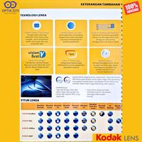 Gambar Lensa Kacamata Progresif Blueray Night Vision Kodak Lens Intro Uv Blue Progresif Digital Free Form Original - 1.56 UV BLUE, CLEAN N CLEAR dari Optik Citi Eyewear undefined 4 Tokopedia