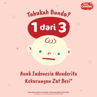 Gambar Ready Stok Cerelac Bubur Bayi Rasa Kacang Hijau & Apel Jeruk Pisang 120G Free Sendok Lidah Original dari Baby Stev undefined 2 Tokopedia