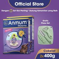 Gambar Ready Stok Anmum Materna Susu Bubuk Cokelat 2X 400G - Susu Ibu Hamil Free Gift Ori - Spatula Silikon dari Baby Stev undefined 2 Tokopedia