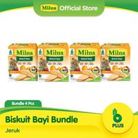 Gambar New Bundle 4 Pack Milna Biskuit Bayi Ori - Original.  dari Baby Stev undefined 5 Tokopedia