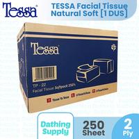 Gambar GROSIR Tessa Facial Tissue Isi 250 Sheet - 2 Helai / 1 Dus Isi 40 Pack dari Dathing Supply undefined 3 Tokopedia