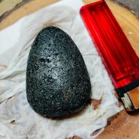 Gambar Batu petir asli warna hitam pekat jumbo dari Koleksi batu unik undefined 3 Tokopedia